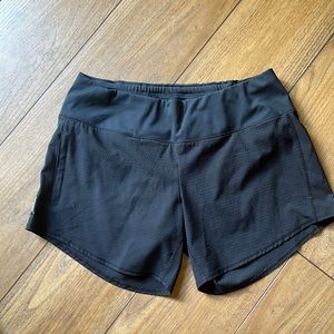 Oiselle Long Roga Shorts
